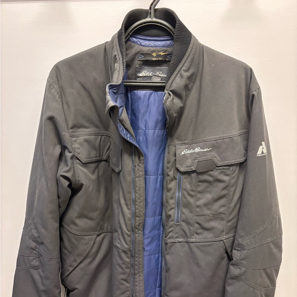 Eddie Bauer First Ascent CorDura Dark Grey Winter Jacket